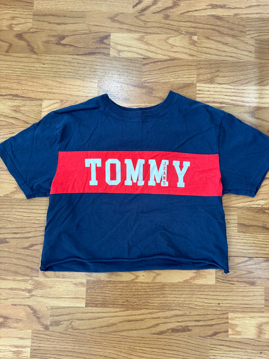 Tommy crop tee