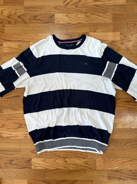 Tommy stripped crew neck